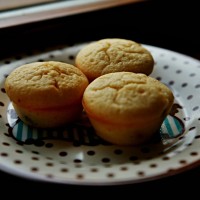 Kefírové muffiny s brusinkami