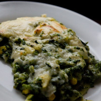 Špenátové lasagne