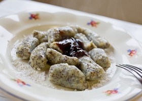 Bramborové šišky s mákem