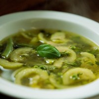 Zelená minestrone