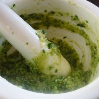 Petrželové pesto