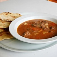 Dušené skopové maso