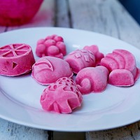 Domácí malinová zmrzlina