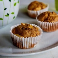 Jablečné muffiny s agávovým sirupem