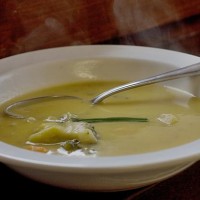 Hustá bramborová polévka