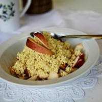 Jablečné jáhly s medem