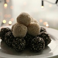 Makové a kokosové kuličky