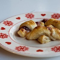 Listové šátečky s domácí marmeládou