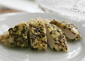 Krůtí medailonky v bylinkové krustě