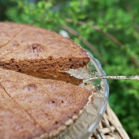 Bezlepkový čokoládový dort