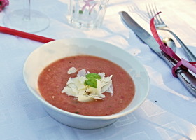 Letní studená polévka