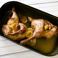 Pečené kuře s citronem