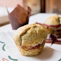 Švestkovo-makové muffiny