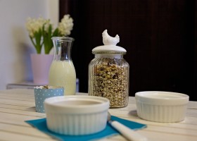 Domácí pečené müsli