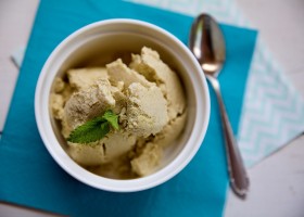 Rebarborová zmrzlina