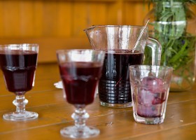 Domácí borůvková limonáda