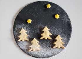 Vánoční citronové sušenky