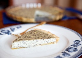 Pudinkovo-makový koláč