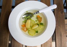 Letní zeleninová polévka