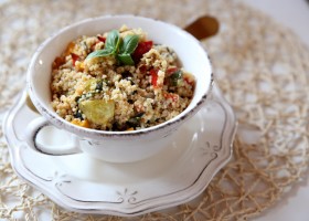 Rychlý zeleninový kuskus