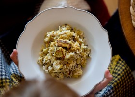 Kari rizoto s kuřecím masem a květákem