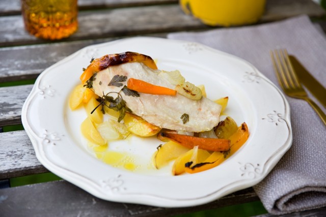 kuřecí maso se zeleninou