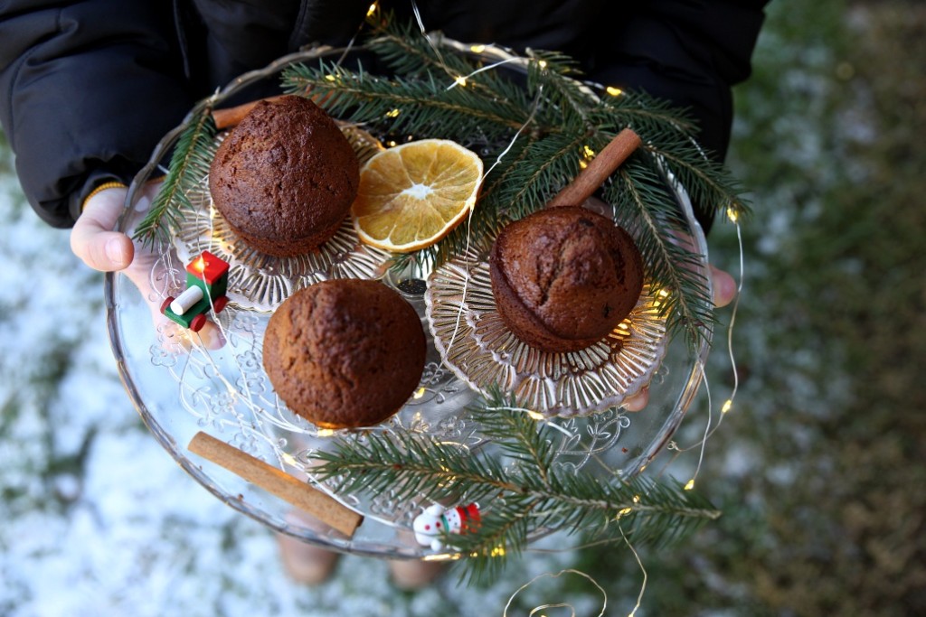 muffiny svařákové s čokoládou