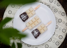 Domácí kokosový nanuk