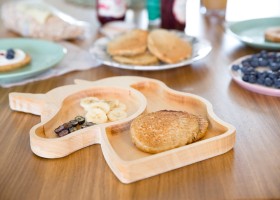 Vločkové lívance s přesnídávkou