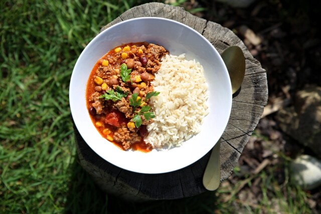 dětská verze chilli con carne