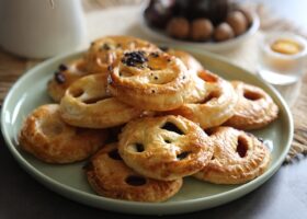 Halloweenská strašidýlka z listového těsta