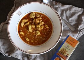 Fazole s kuřecím masem