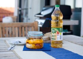 Nakládaný hermelín s octem